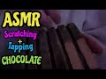 ASMR⚡️Sped Up Chocolate Scratching and Tapping For Sleep🍫