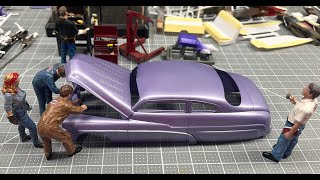 Revell’s 49 Merc Build Update #1 Let there be paint