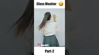 Class Monitor 😂😂 | Deep Kaur | #shorts #funny #trending #school #comedy