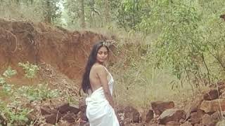Katha Nandi Hot Photoshoot | No Blouse only Saree | Bengali Actress | Sexy Dusky Bomb 👙