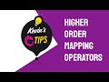 RxJS Higher order mapping operators explained differently