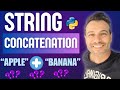 3.5 Python String Concatenation | Python Course for Beginners