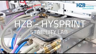 VIPERLAB HZB-HYSPRINT Stability Lab Infrastructure for Solar Perovskite