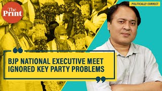 BJP’s ‘all is well’ in the national executive is ignoring key party problems