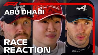 Drivers' Reaction After the Race | 2023 Abu Dhabi Grand Prix