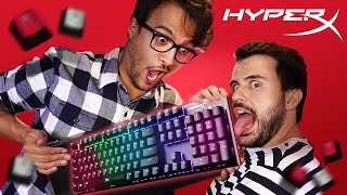 ESSE TECLADO GAMER é ABSURDO! 😱 - Unboxing Alloy Elite RGB HyperX