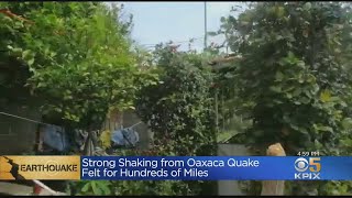 Major Earthquake Rocks Mexico’s West Coast; 7.4 Magnitude Near Oaxaca