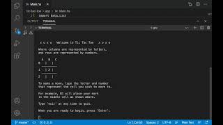 Haskell Tic Tac Toe