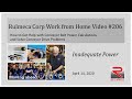 Work from Home Video #206 Inadequate Power