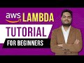 AWS lambda for beginners | AWS lambda tutorial | AWS lambda python | AWS lambda interview questions