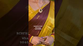 Rs679. Kanchi style soft silk sarees at best price in market. #softsilk #gadwal