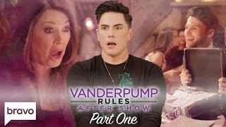 Tom Schwartz Gives Lisa $50,000 In Cash | Vanderpump Rules After Show Part 1 (S7 Ep19) | Bravo