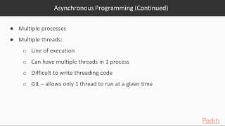 Concurrent and Distributed Computing with Python: Diving Asynchronous Program | packtpub.com