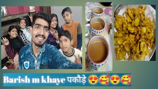 Thand m khaye garma garam chai Or pakode.......  ||Deepanshu chauhan vlogs ||