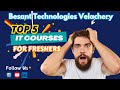 Top 5 Trending IT Courses For Freshers With 100% Placements | Besant Technologies Velachery