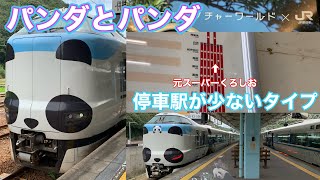 停車駅が少ない！？速達タイプの特急くろしお20号に乗ってきた！ - JR Limited Express Kuroshio 20 Panda Kuroshio -