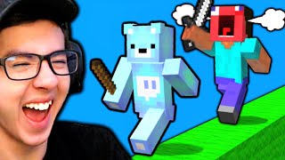 I Made This Guy RAGE in Minecraft Bedwars...