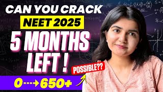 Can you Crack *NEET 2025* in 5 Months? How to crack NEET in 5 months? How to prepare for NEET 2025?