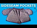 How To Sew SIDE SEAM POCKETS & French Seam For Shorts, Skirts & Pants! | @sewquaint