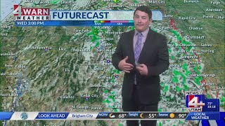 More record warmth today with elevated fire risk