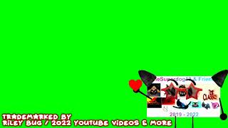 Riley Bug / 2022 YouTube Videos & More's Brooklyn BloodPop Watermark (GREEN SCREEN)