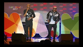 9ICE \u0026 JUNIOR BOY THRILL FANS AT THE SUPREMACY CONCERT 2017