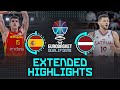 Spain 🇪🇸 vs Latvia 🇱🇻 | Extended Highlights| FIBA EuroBasket 2025 Qualifiers