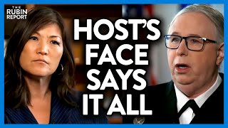 Watch Host's Face as Trans Health Sec. Doesn't Like Reasonable Question | DM CLIPS | Rubin Report