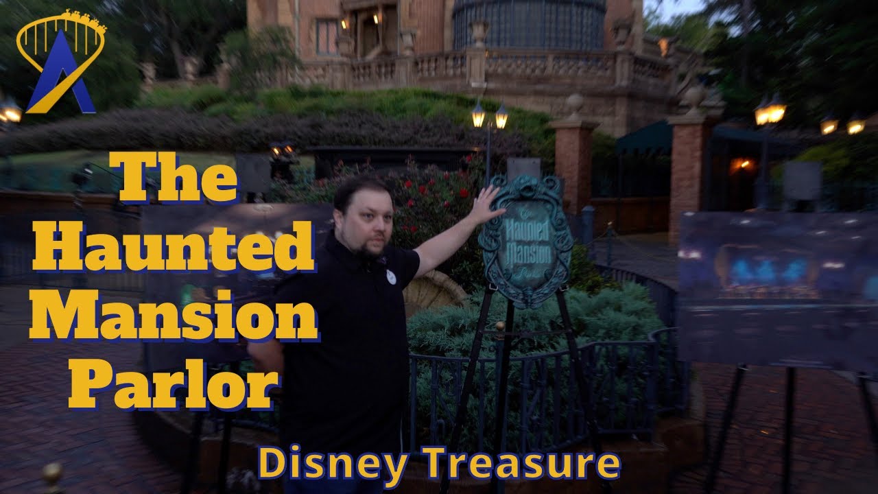 Details On The Haunted Mansion Parlor On The Disney Treasure Cruise ...