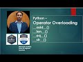 18. PYTHON - Operator Overloading - __add__(), __len__(), __eq__(), __str__()
