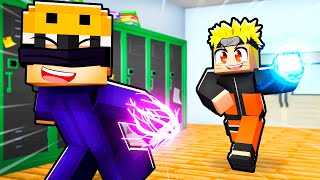 Going to ANIME SCHOOL in Minecraft!