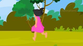 The Kite Go Up | Nursery Rhymes For Kids | Lyrics