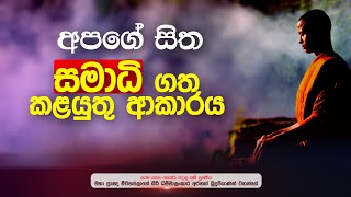 අපගේ සිත සමාධි ගත කලයුතු ආකාරය | මීවනපලානේ සිරි ධම්මාලංකාර මහ අරහත් බුදුපියාණන් වහන්සේ | @Damtharana