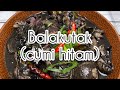 Tumis Balakutak (cumi hitam)