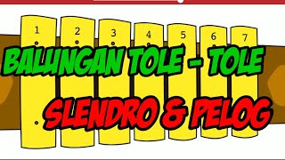 Balungan Tole - tole Slendro \u0026 Pelog ❗Ini perbedaannya