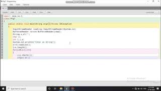 JAVA Programming - To replace the Vowels in a String with Asterisk(*)