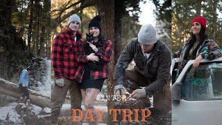 Winter Day Trip | Trails, Photos, steak on a Campfire, and a cat