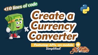 Create a Currency Converter in Python