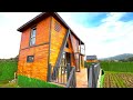 bu evde yaŞar miydin tiny house mu ahşap ev mi ağaç ev turu ve fiyatı 85 m² wood house