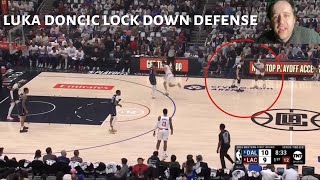 LUKA DONCIC is quietly playing unbelievable defense in the playoffs