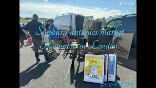 Sunbury antiques market  kempton in London 30/04/2024