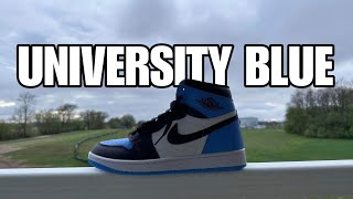 Air Jordan 1 High OG University Blue Unboxing \u0026 Honest Review | Dandyshoe.Ru