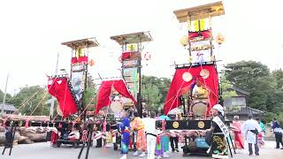 珠洲市のキリコ祭り　三崎町小泊