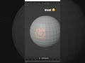How to get Better Modeling in Blender - Inset Faces 😮 #shorts