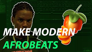 How to Make an Afrobeat Beat in 5 Minutes using FL Studio 20 Modern Afrobeats