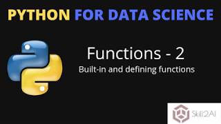 Python Function - practical | Built-in, Type Conversion & User Defined | Python for Data Science