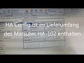 matsutec ha 102 ais class a class b transponder test mmsi programmieren mit ha config