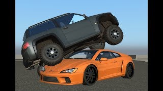 BEAMNG PREQUEL! AWESOME CRASHES AND SMASHES! - Rigs of Rods Gameplay and Mods