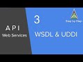 API Web Services Beginner Tutorial 3 - What is WSDL and UDDI