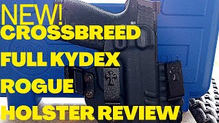 CROSSBREED Full Kydex Rogue CCW Appendix Carry Holster Review IWB AIWB for S\u0026W Shield Plus (STR9mc?)